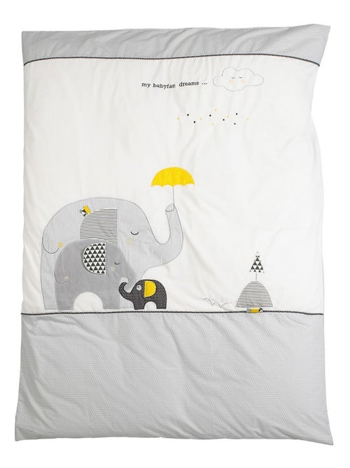 Funda nórdica y funda de almohada de algodón - SAUTHON - Kiabi