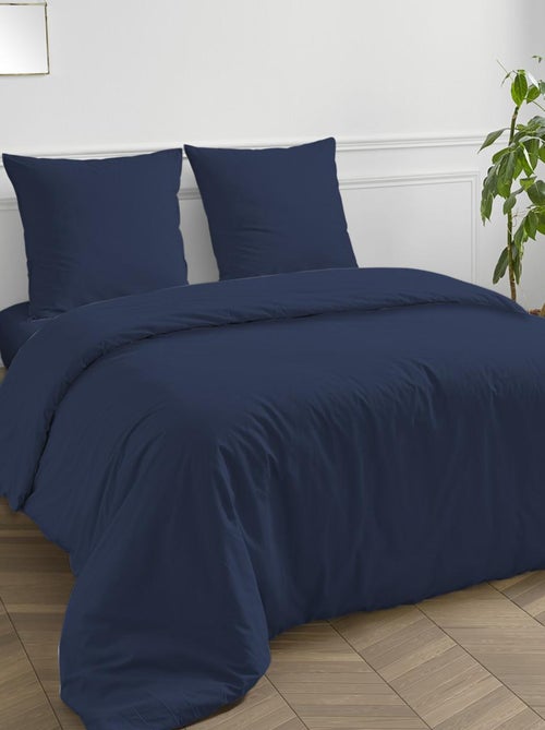Funda n?rdica lisa de algod?n de 57 hilos - Kiabi Funda n?rdica lisa de algod?n de 57 hilos - Kiabi