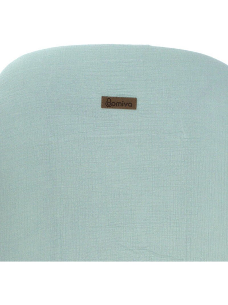 Funda para cambiador certificada Oeko-Tex Azul celadón - Kiabi