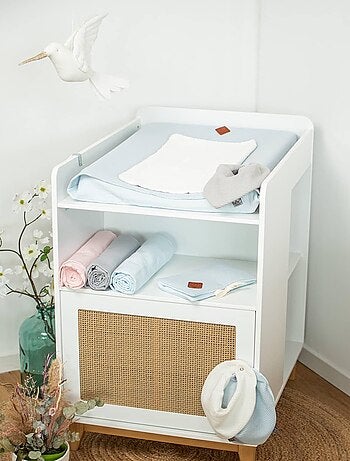 Funda para cambiador de bebé de algodón - SEVIRA KIDS