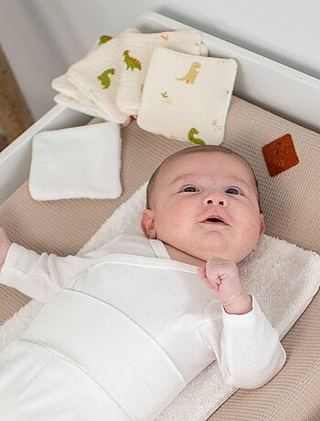 Funda para cambiador de bebé de algodón - SEVIRA KIDS