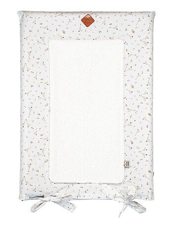 Funda para cambiador de bebé de algodón - SEVIRA KIDS