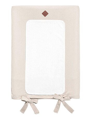 Funda para cambiador de bebé de gasa de algodón - SEVIRA KIDS