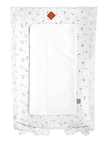 Funda para cambiador de bebé de gasa de algodón - SEVIRA KIDS