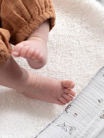 Funda para cambiador de bebé de gasa de algodón - SEVIRA KIDS