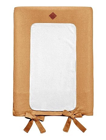 Funda para cambiador de bebé de gasa de algodón - SEVIRA KIDS