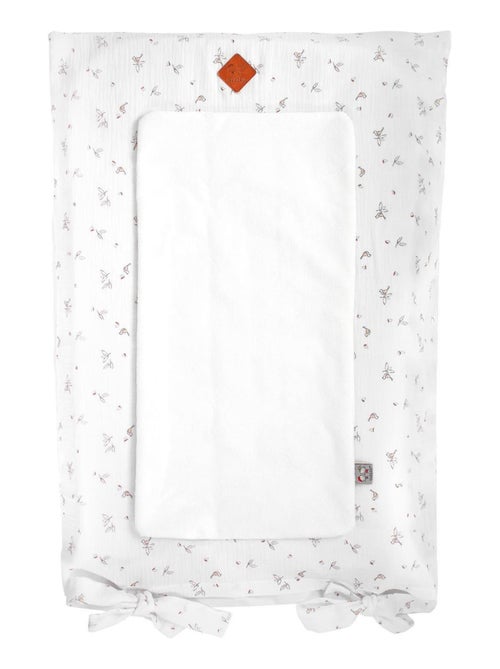 Funda para cambiador de bebé de gasa de algodón | SEVIRA KIDS - Kiabi