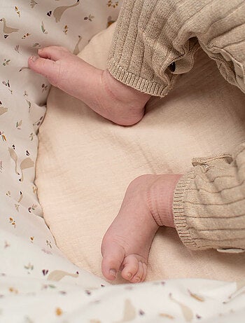 Funda para capazo de gasa de algodón para bebé | SEVIRA KIDS