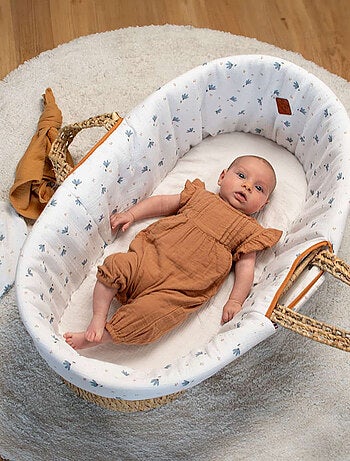 Funda para capazo de gasa de algodón para bebé | SEVIRA KIDS