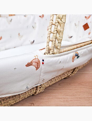 Funda para capazo de gasa de algodón para bebé | SEVIRA KIDS