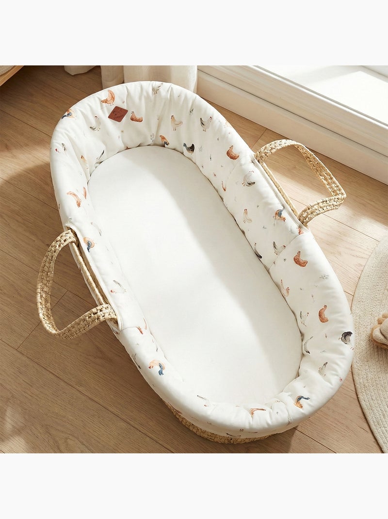 Funda para capazo de gasa de algodón para bebé | SEVIRA KIDS Crudo - Kiabi