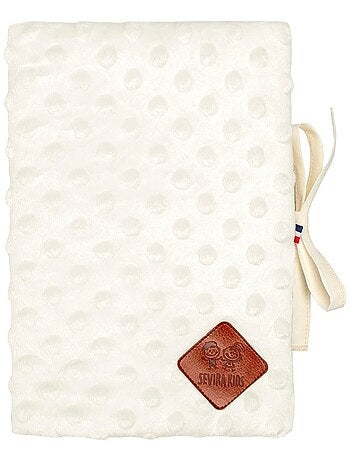 Funda para cartilla de salud de bebé en minky | SEVIRA KIDS