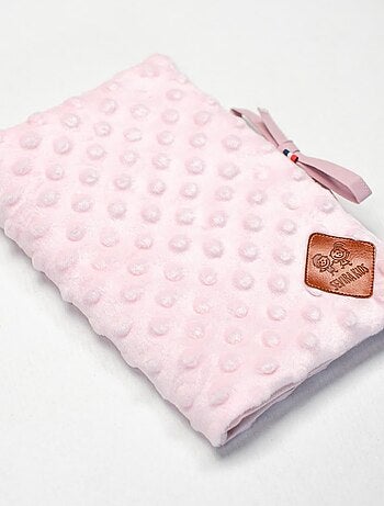Funda para cartilla de salud de bebé en minky | SEVIRA KIDS