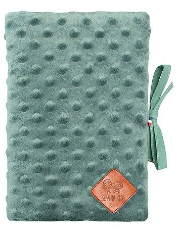 Funda para cartilla de salud de bebé en minky | SEVIRA KIDS