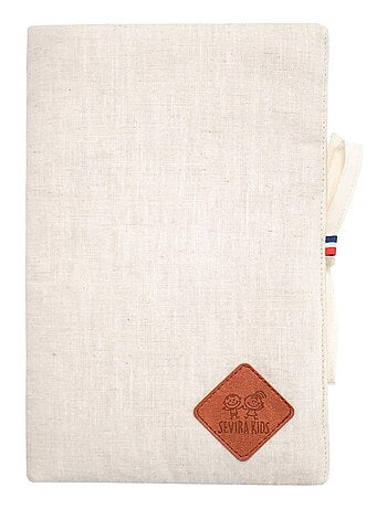 Funda para cartilla de salud de lino | SEVIRA KIDS