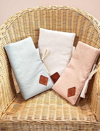 Funda para cartilla de salud de lino | SEVIRA KIDS