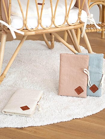 Funda para cartilla de salud de lino | SEVIRA KIDS