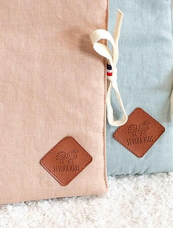 Funda para cartilla de salud de lino | SEVIRA KIDS