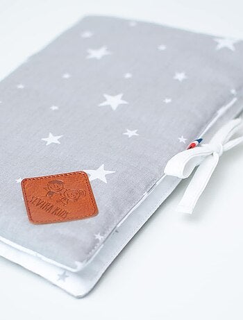 Funda para cartilla de salud del bebé en algodón, stella | SEVIRA KIDS