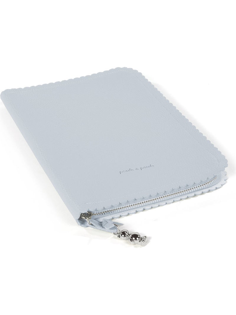 Funda para cartilla de salud del bebé | Pasito a pasito Azul - Kiabi