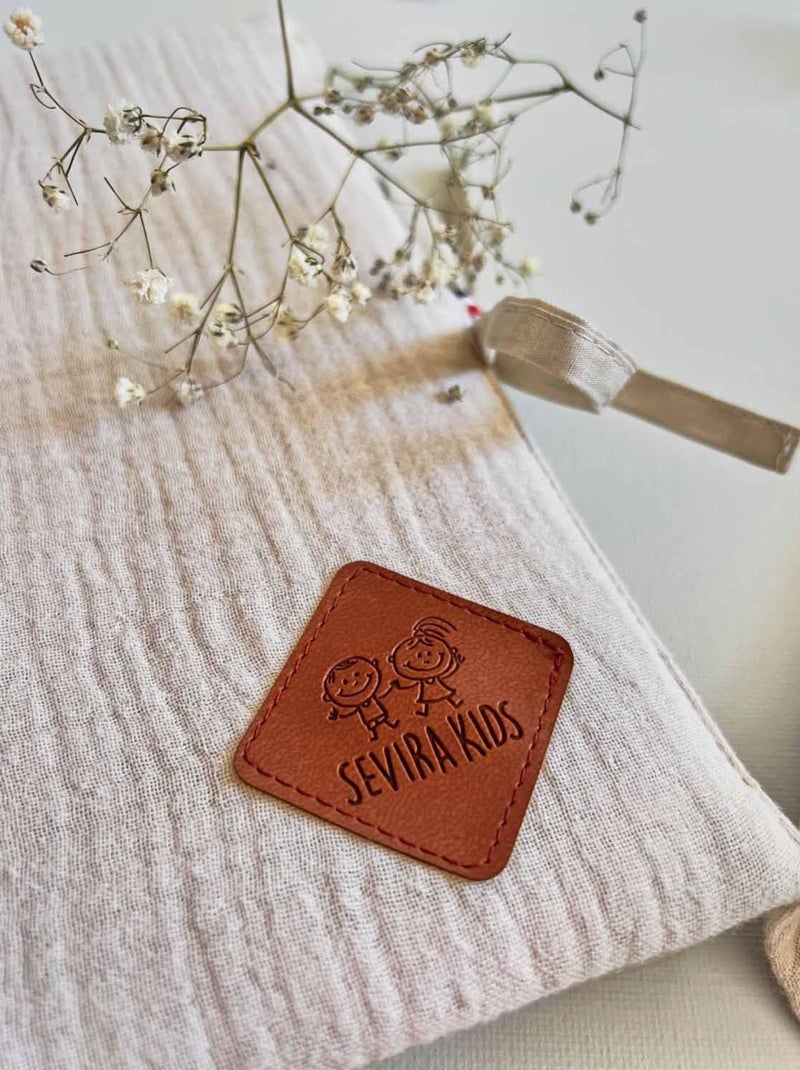 Funda para cartilla de salud en gasa de algodón | SEVIRA KIDS Beige - Kiabi