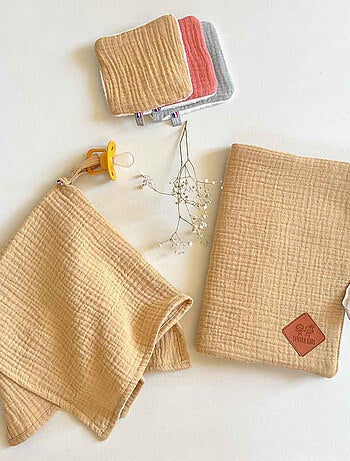 Funda para cartilla de salud en gasa de algodón | SEVIRA KIDS
