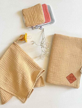 Funda para cartilla de salud en gasa de algodón | SEVIRA KIDS