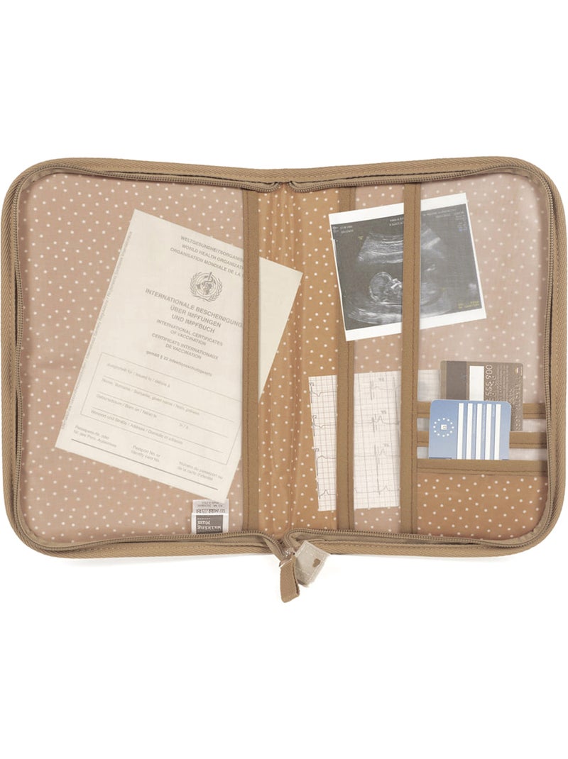 Funda para cartilla de salud | Walking Mum Marrón claro - Kiabi