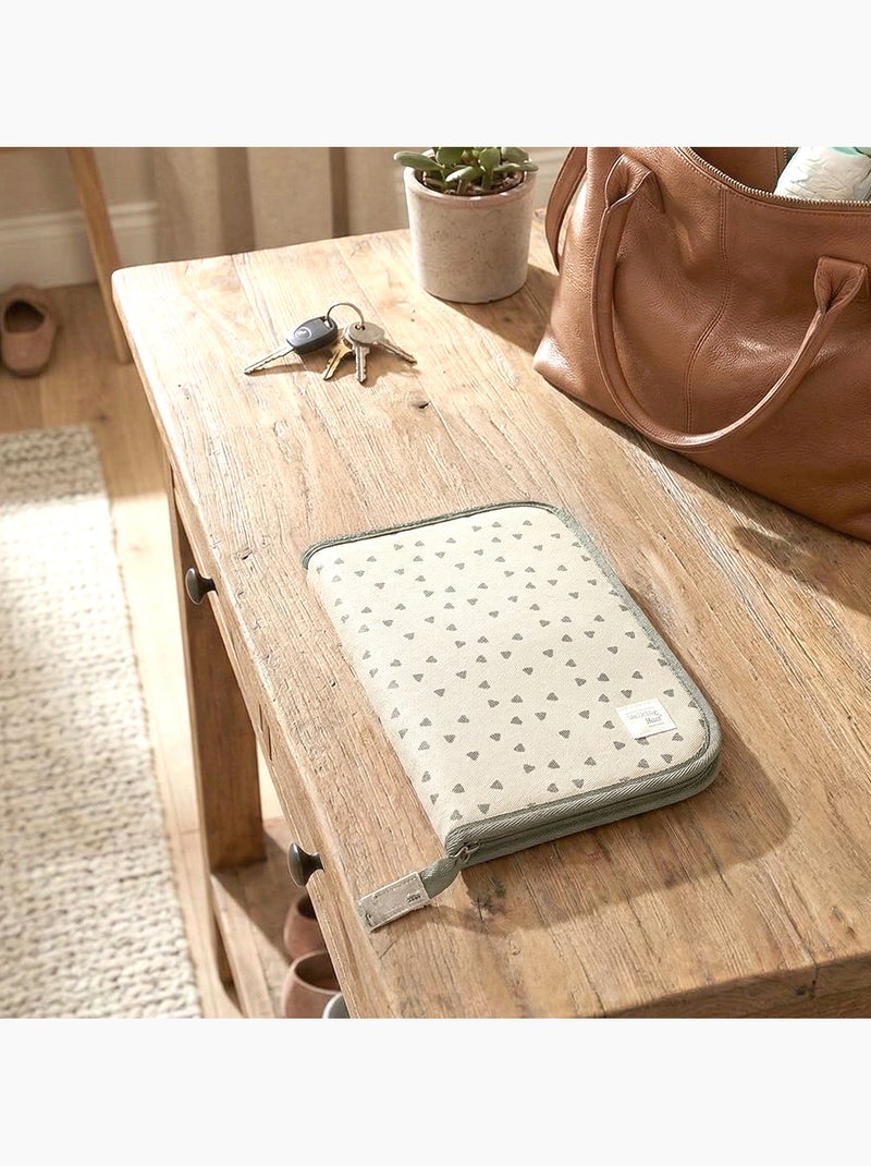 Funda para cartilla de salud | Walking Mum Verde - Kiabi