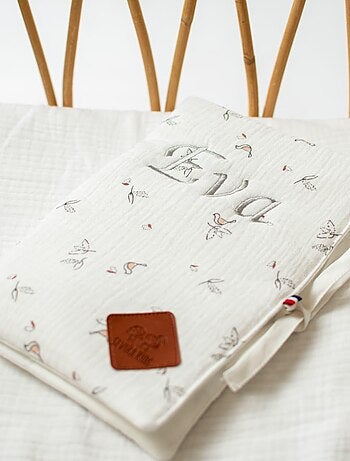 Funda para cartilla sanitaria de gasa de algodón | SEVIRA KIDS