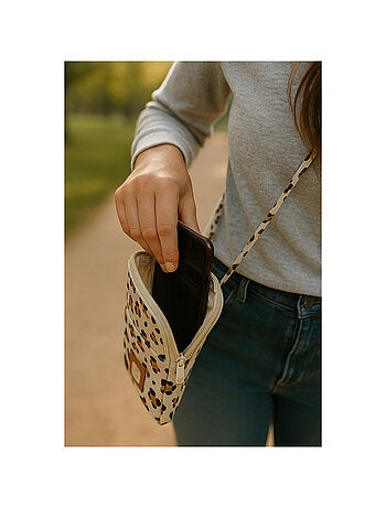 Funda para móvil de gasa de algodón acolchada con estampado de - SAUTHON