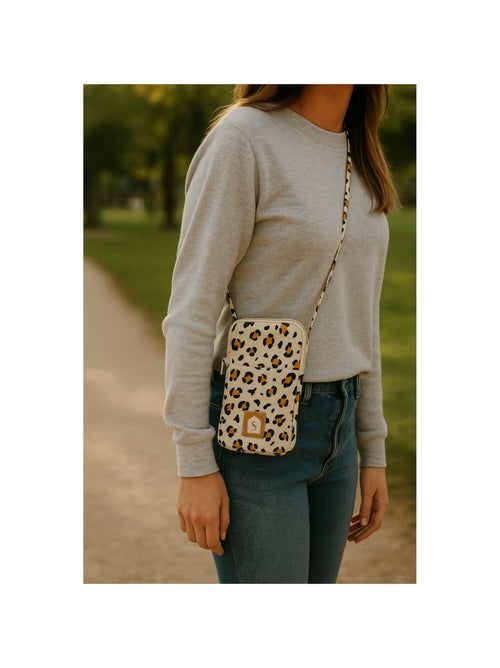 Funda para móvil de gasa de algodón acolchada con estampado de - SAUTHON - Kiabi