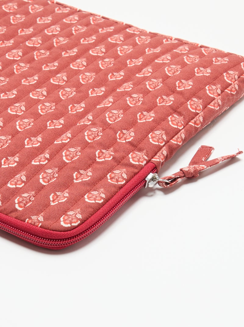 Funda para ordenador (36x25 cm) - Kiabi Home Rojo - Kiabi