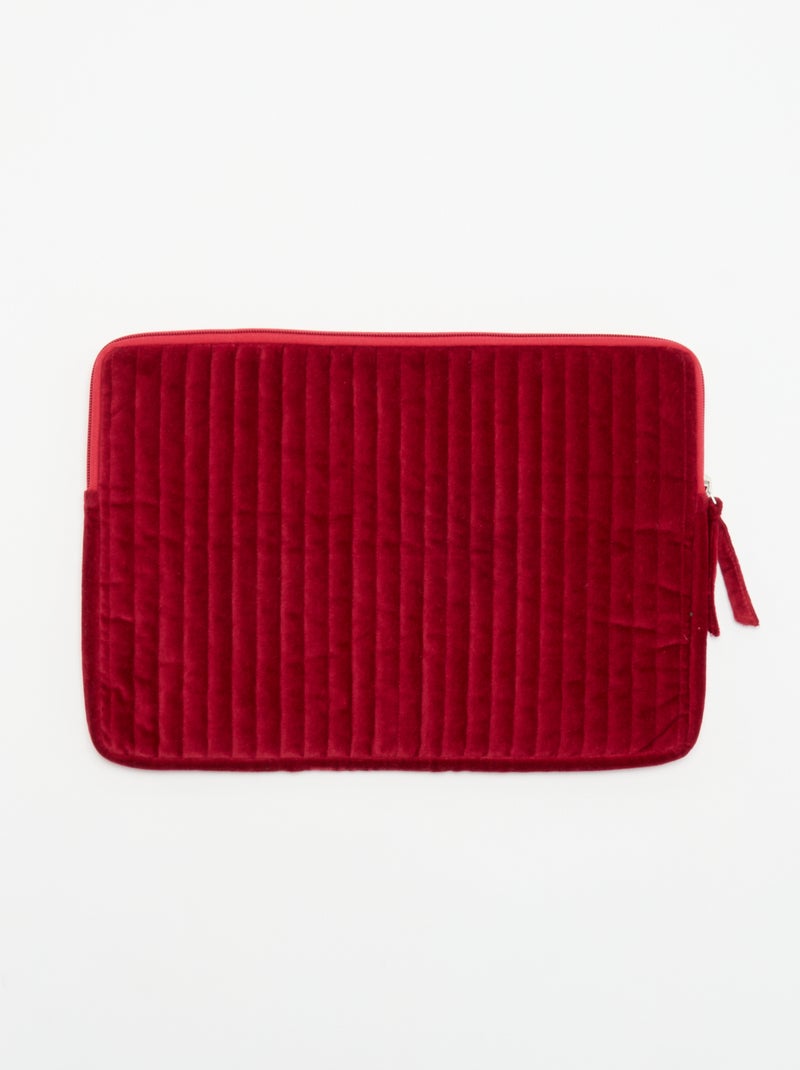 Funda para ordenador (36x25 cm) - Kiabi Home Rojo - Kiabi