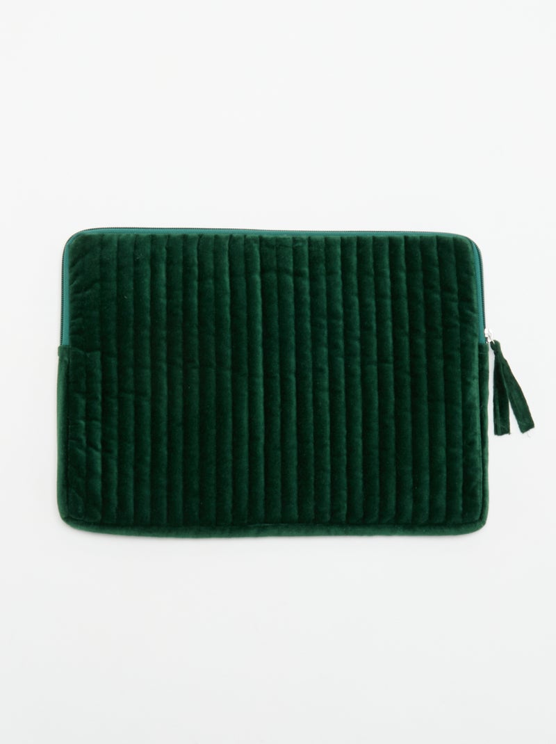 Funda para ordenador (36x25 cm) - Kiabi Home Verde - Kiabi