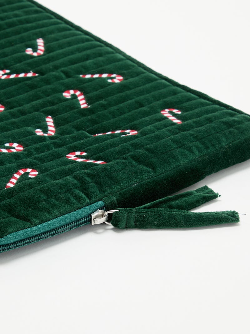 Funda para ordenador (36x25 cm) - Kiabi Home Verde - Kiabi