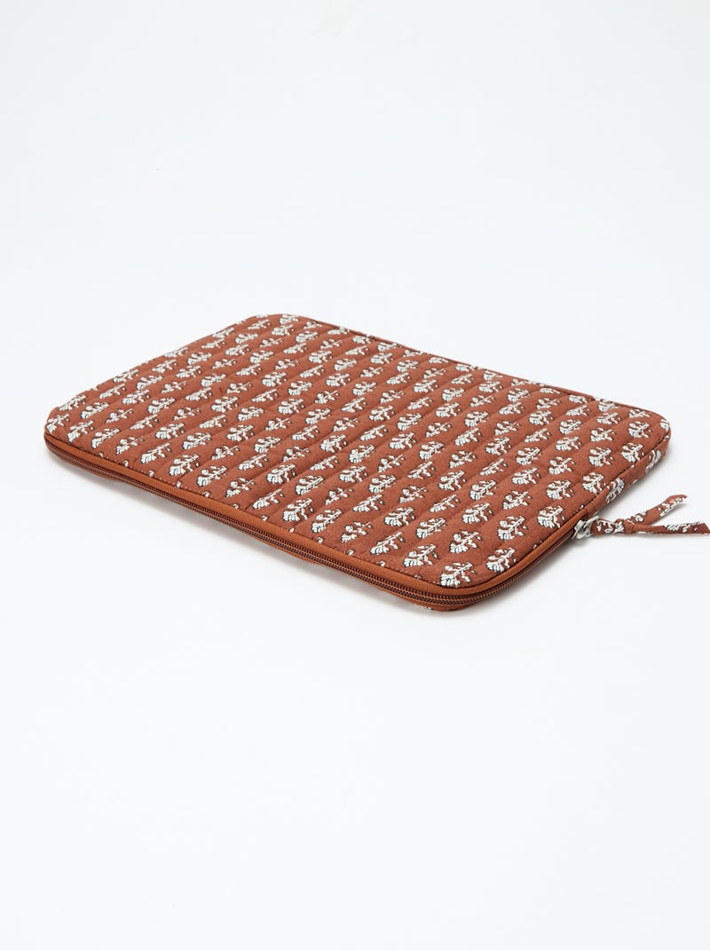 Funda para ordenador o tableta de 15 pulgadas - Kiabi Home Marron - Kiabi