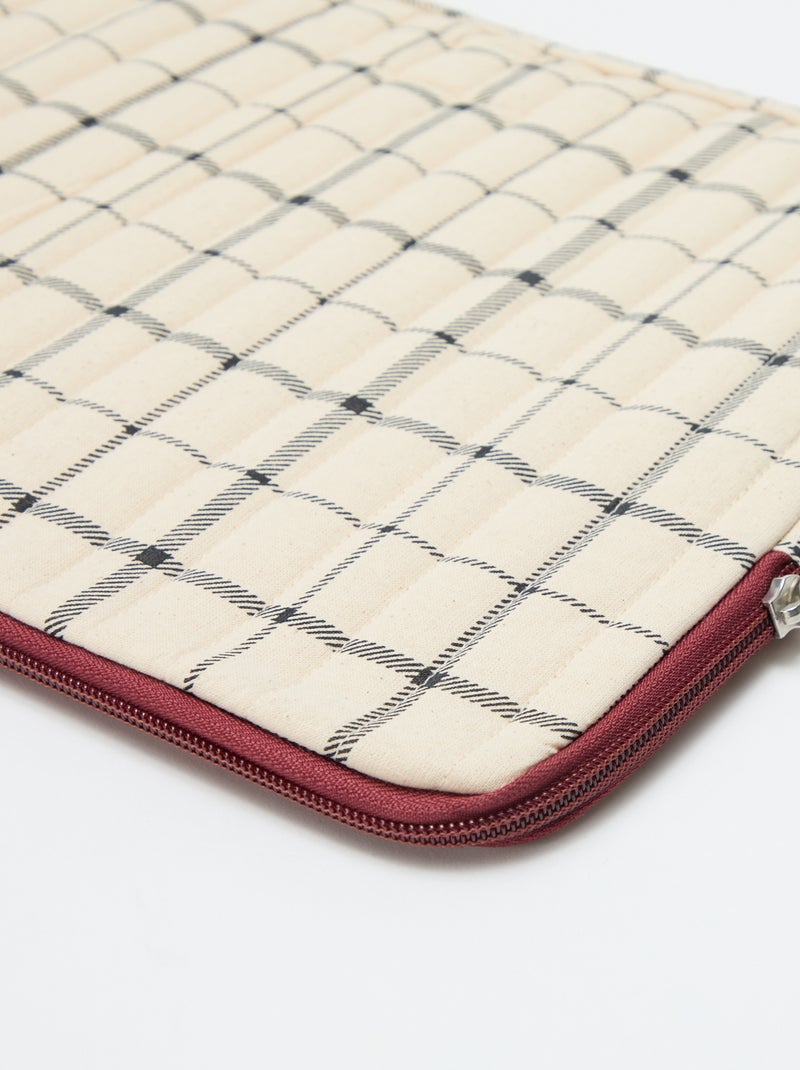 Funda para PC o tablet - 15 pulgadas Beige - Kiabi