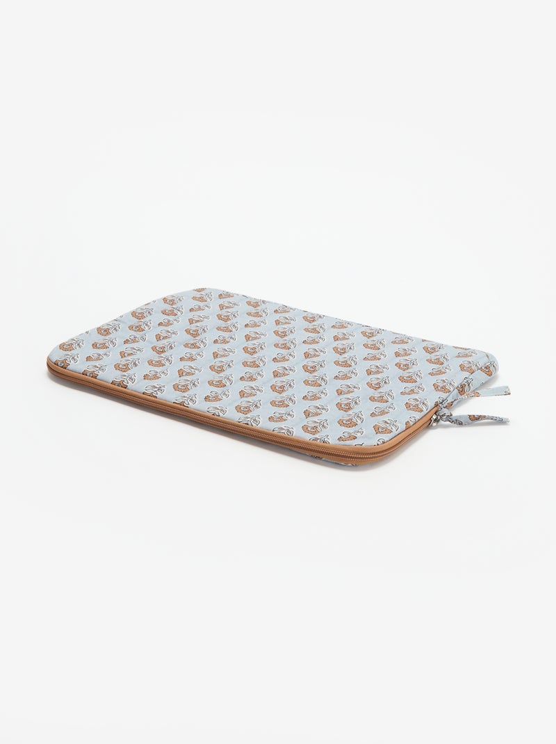 Funda para portátil de 15 pulgadas Azul - Kiabi