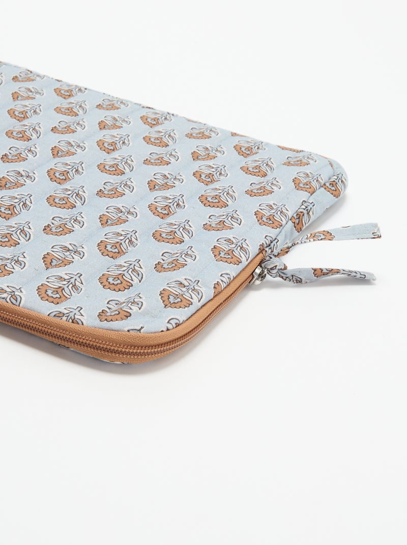 Funda para portátil de 15 pulgadas Azul - Kiabi
