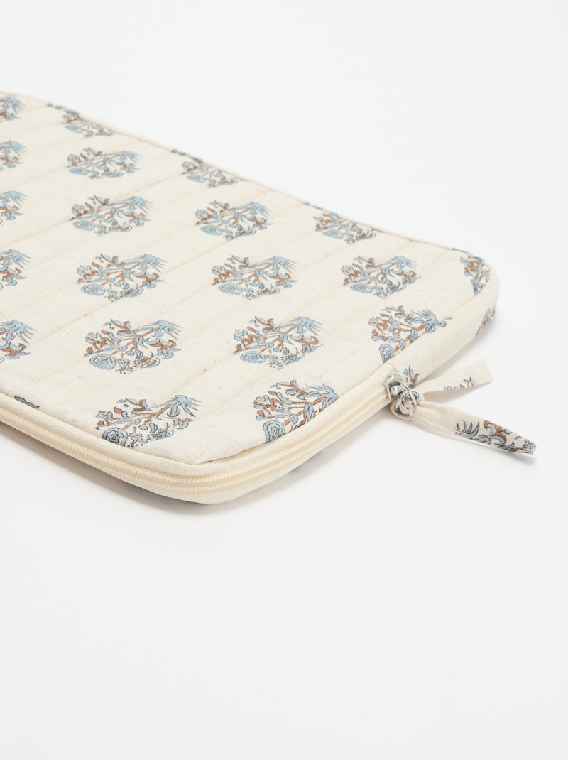 Funda para portátil de 15 pulgadas Azul - Kiabi