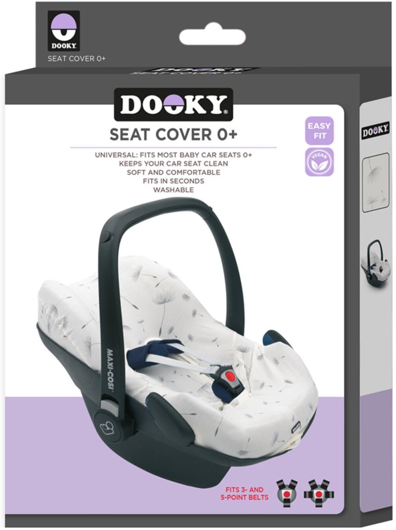 Funda para silla de auto de algodón cómoda | Dooky Blanco - Kiabi