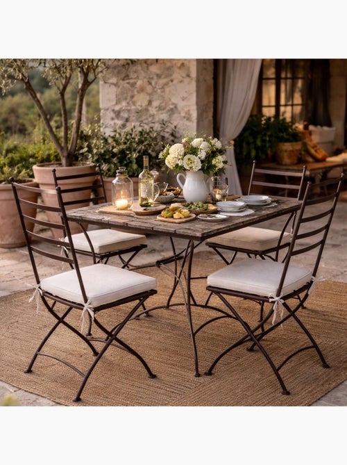 Funda para silla de exterior en tejido de olefina - Kiabi Funda para silla de exterior en tejido de olefina - Kiabi