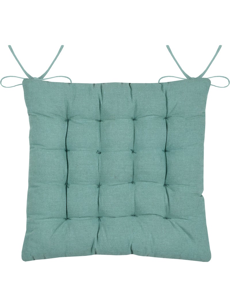 Funda para silla de polialgodón acolchado marino Beige concha - Kiabi