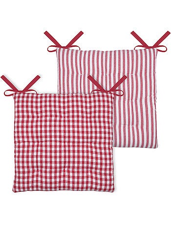 Funda para silla de polialgodón de 9 puntas y doble cara
