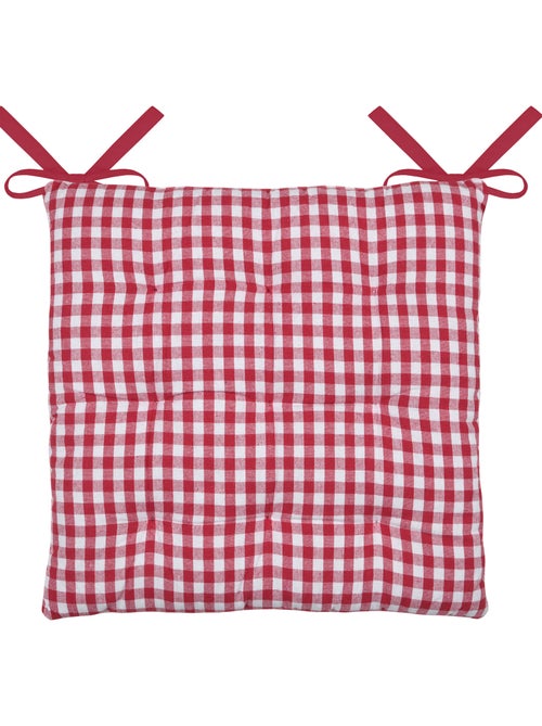 Funda para silla de polialgodón de 9 puntas y doble cara - Kiabi