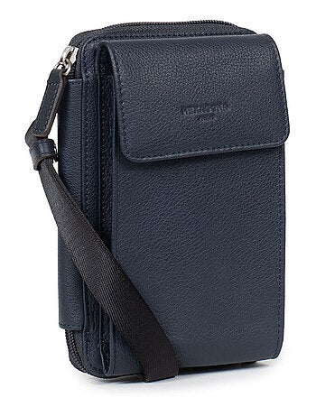 Funda para teléfono con billetera - detener rfid - cuero confort hexagona