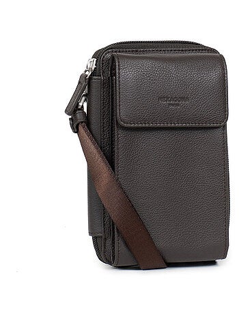 Funda para teléfono con billetera - detener rfid - cuero confort hexagona