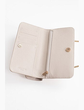 Funda para teléfono con cartera - 1 compartimento - Detener RFID - Cuero LUNA