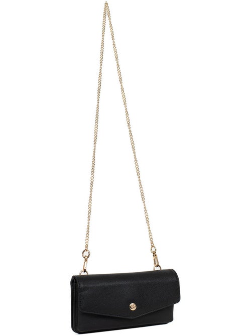Funda para teléfono con cartera - 1 compartimento - Detener RFID - Cuero LUNA - Kiabi Funda para teléfono con cartera - 1 compartimento - Detener RFID - Cuero LUNA - Kiabi